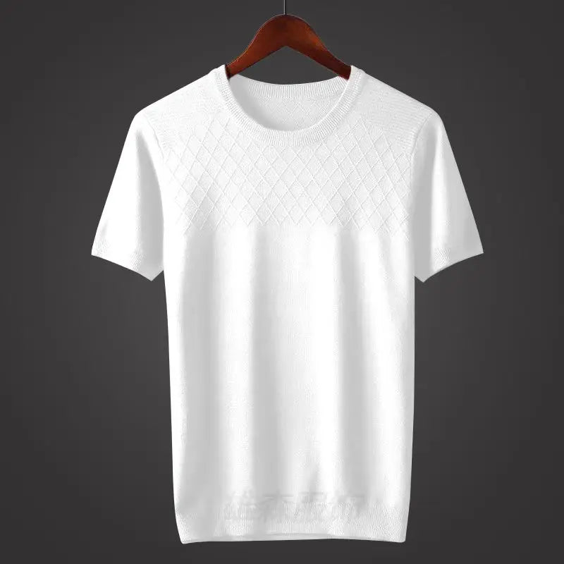 Premium | Strikket T-skjorte
