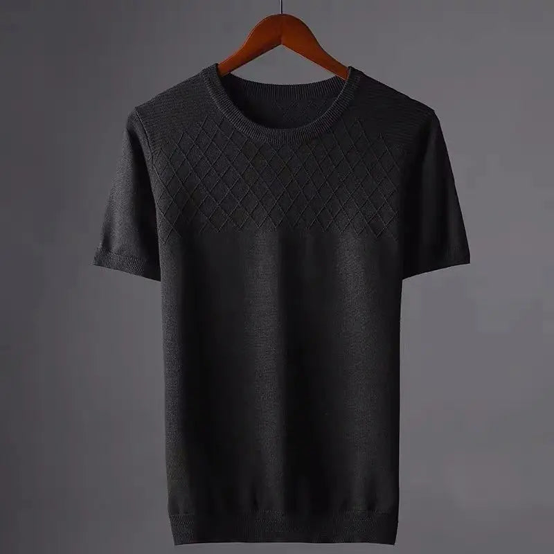 Premium | Strikket T-skjorte