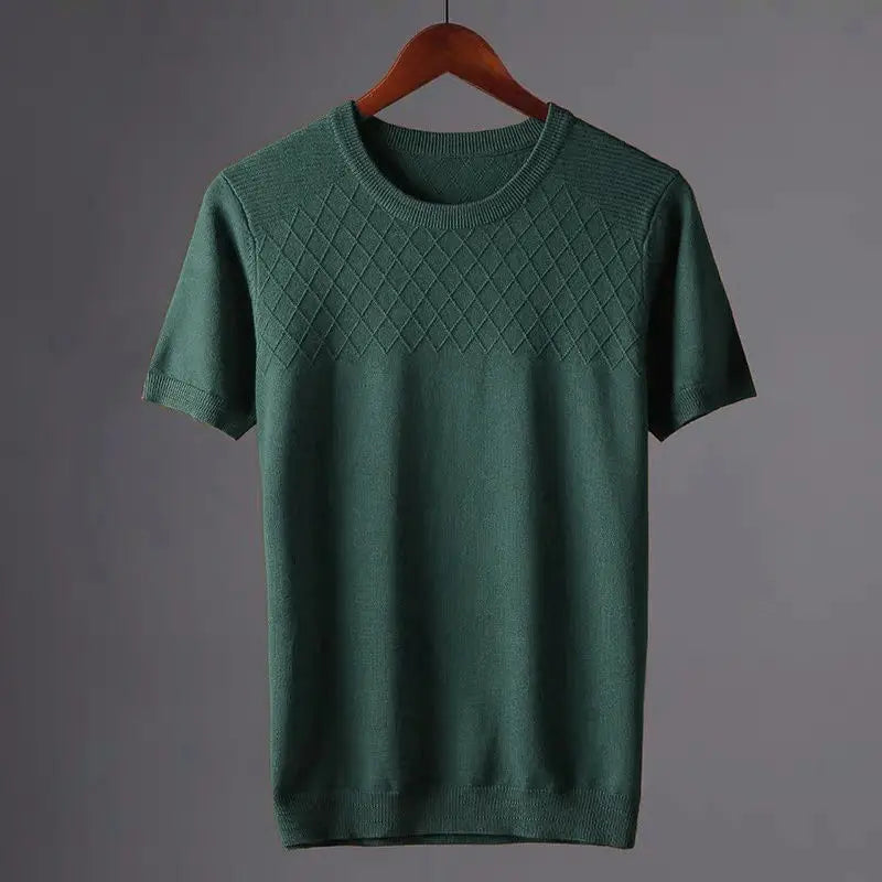 Premium | Strikket T-skjorte