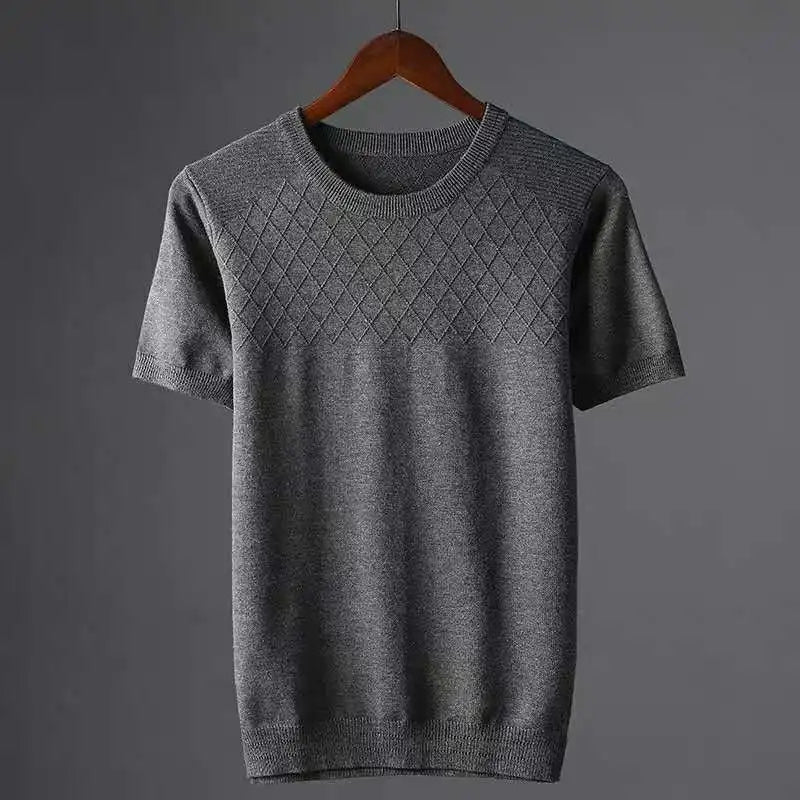 Premium | Strikket T-skjorte