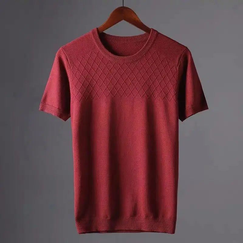 Premium | Strikket T-skjorte